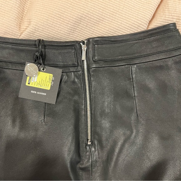 Portmans Leather Shirt Size 10 *Please read listing*😊 - Picture 2 of 5